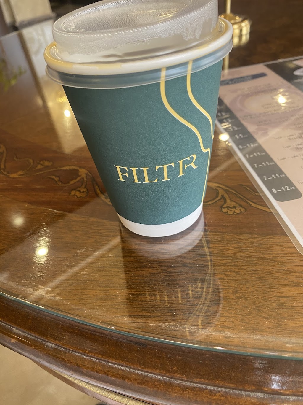Filter coffee